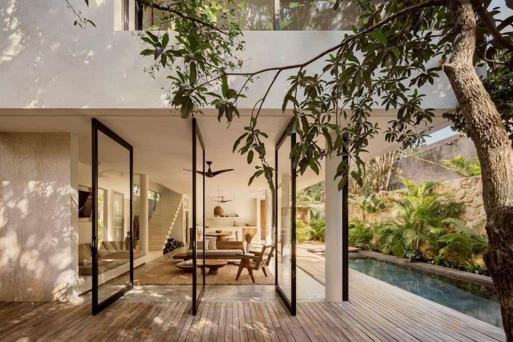 Casa Areca, Awarded Architectural Villa Located In A Secured Gated Community, With Concierge Services Tulum Bagian luar foto